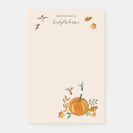 Notas Post-it® Personalizado Rufous Hummingbirds Notepad