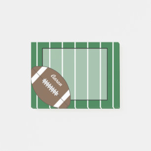 Notas Post-it® Personalizado Sports Football Post Apunta Regalo