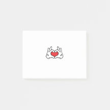 Personalizado Style Hand Love Heart