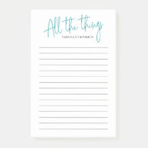 Personalizado Todas las cosas que hacer lista Verd