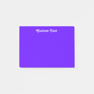 Notas Post-it® Personalizado Violet/Indigo