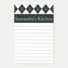 Notas Post-it® Personalized Kitchen Post It Notes Gift