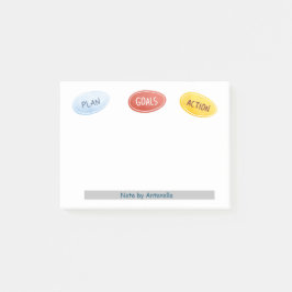 Notas Post-it®  Personalized Notepad Post it