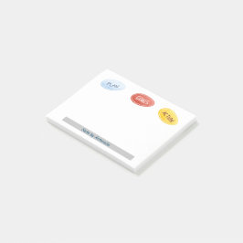 Notas Post-it®  Personalized Notepad Post it