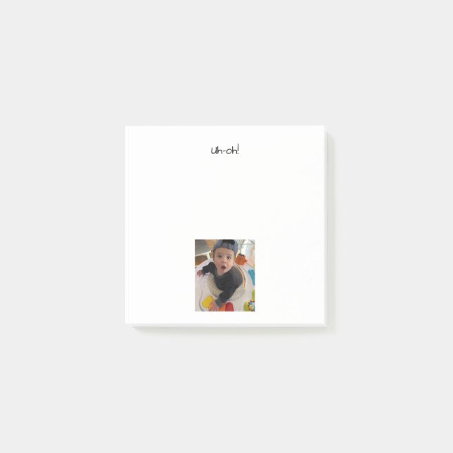 Notas Post-it® PERSONALIZED PHOTO POST-IT notes (Anverso)