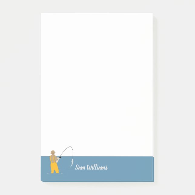 Notas Post-it® Pesca (Anverso)