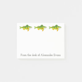 Notas Post-it® Pesca de la perca