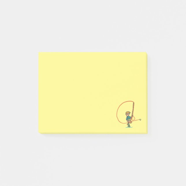 Notas Post-it® Pesca de mosca (Anverso)