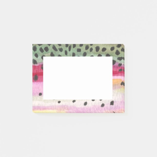 Notas Post-it® Pesca de trucha (Anverso)