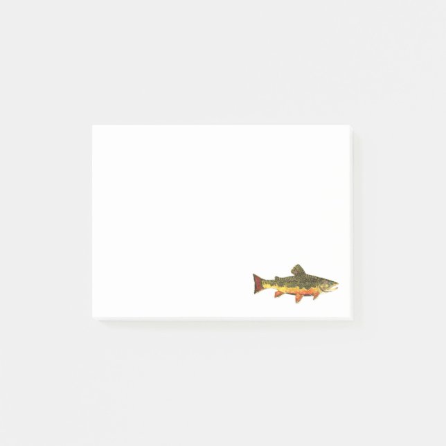 Notas Post-it® Pesca de trucha (Anverso)