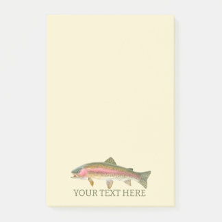 Notas Post-it® Pesca de trucha arco iris