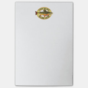 Notas Post-it® Pesca de trucha rota