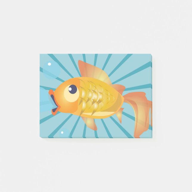 NOTAS POST-IT® PESCADO DE ORO (Anverso)