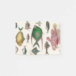 Notas Post-it® pescado, océano, lindo, mar, agua, animal, pesca