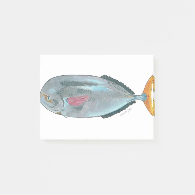 Notas Post-it® pescados louvar (Anverso)