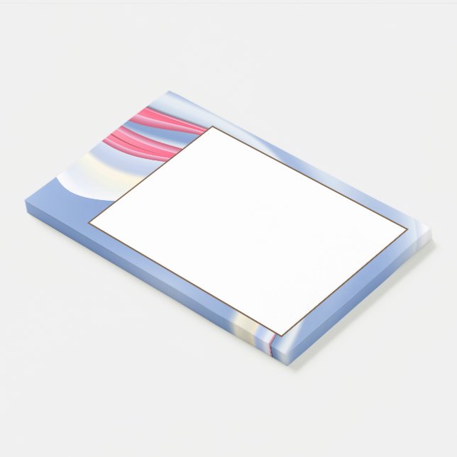 Notas Post-it® Petales rosados (En perspectiva)