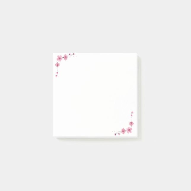 Notas Post-it® Pétalos en Flor (Anverso)