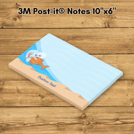 Notas Post-it® Pez y carnada enamorados