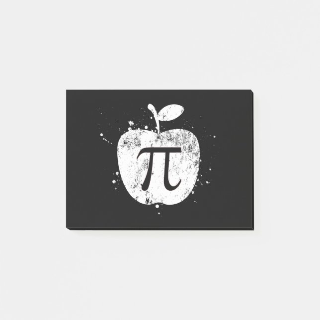 Notas Post-it® Pi  Apple Pie Funny (Anverso)