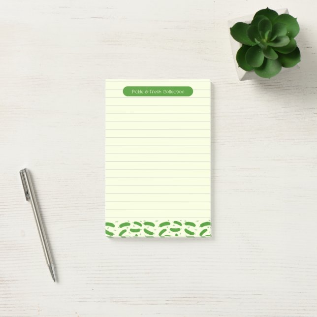 Notas Post-it® Pickle & Fresh Collection (Oficina)