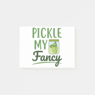 Notas Post-it® Pickle My Fancy Pickles Lover Cuajo Verde Jar