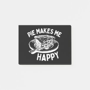 Notas Post-it® Pie me hace feliz y gracioso