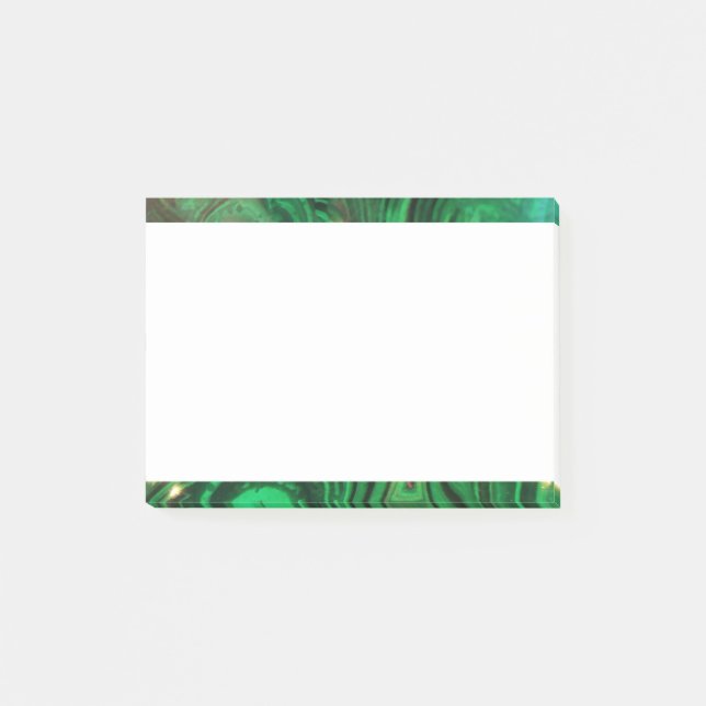 Notas Post-it® Piedras de Swirled Green caídas (Anverso)