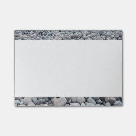 Notas Post-it® Piedras simples del guijarro