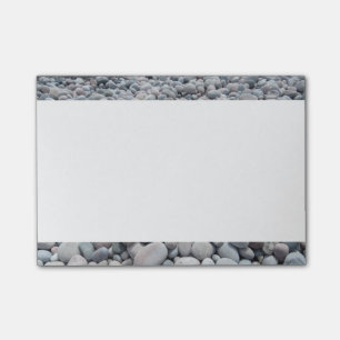 Notas Post-it® Piedras simples del guijarro