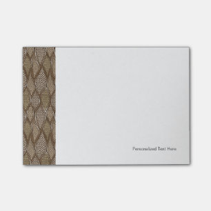 Notas Post-it® Piel de serpiente estilizada