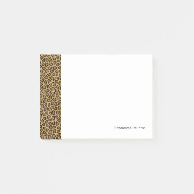Notas Post-it® Piel del leopardo (Anverso)