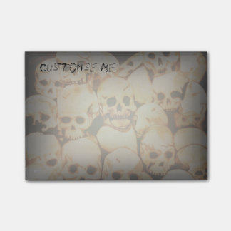 Notas Post-it® Pile-O-Skulls (Ancianos)
