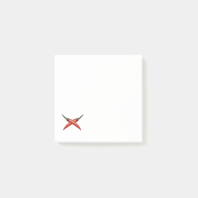 Notas Post-it® Pimientos rojos (Anverso)