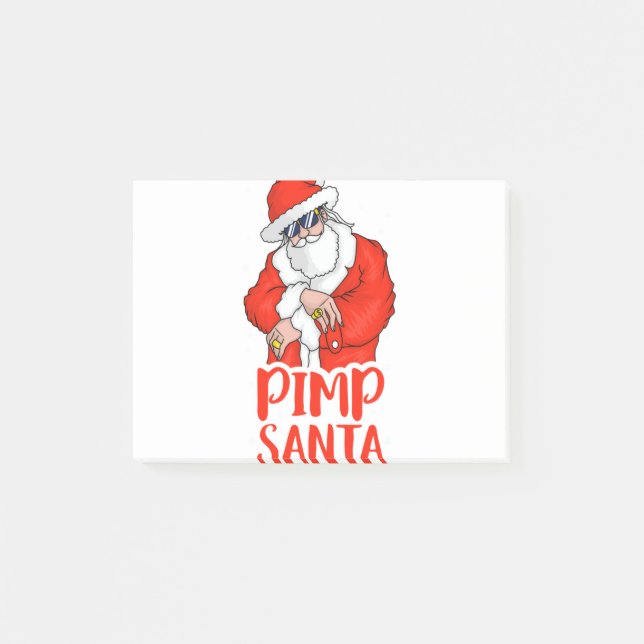 Notas Post-it® Pimp santa claus navidades inapropiados adultos (Anverso)