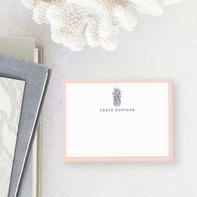 Notas Post-it® Pineapple Prep | Rubor y Marina Personalizadas (Subido por el creador)