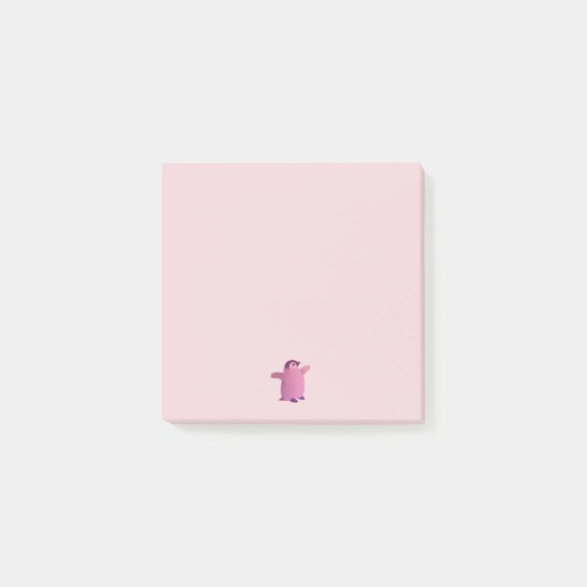 Notas Post-it® Pingüino (Anverso)