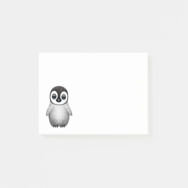 Notas Post-it® Pingüino lindo del bebé (Anverso)