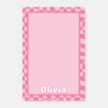 Pink Checkered Preppy