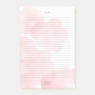 Notas Post-it® Pink Clouds To Do List Pad