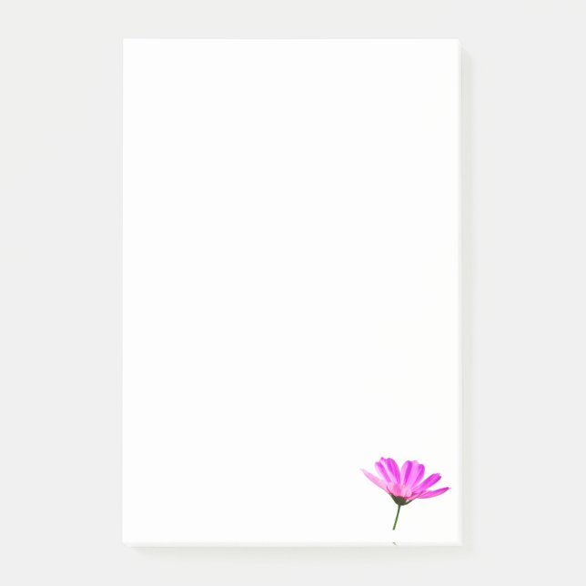 Notas Post-it® Pink Daisy (Anverso)