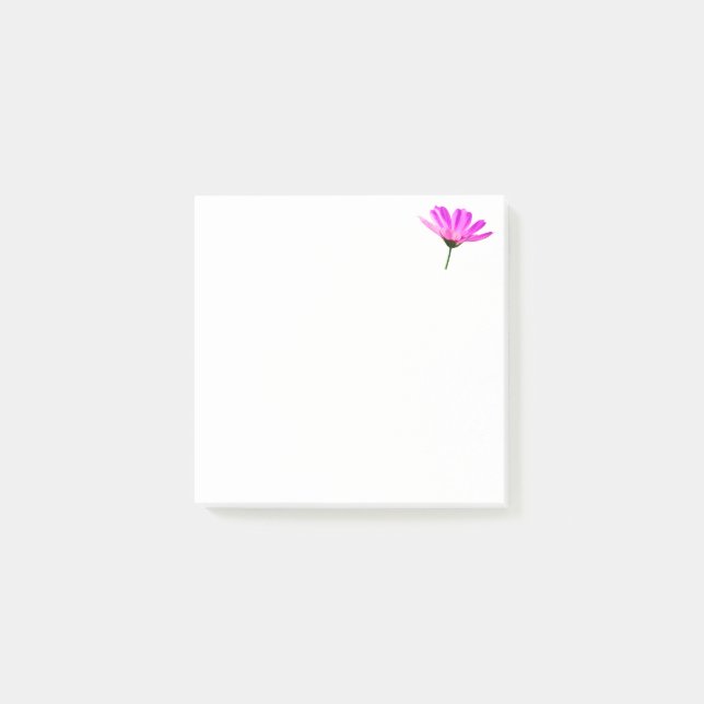Notas Post-it® Pink Daisy (Anverso)