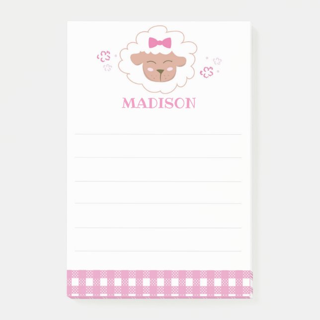 Notas Post-it® Pink Farm Sheikh Post It Note (Anverso)