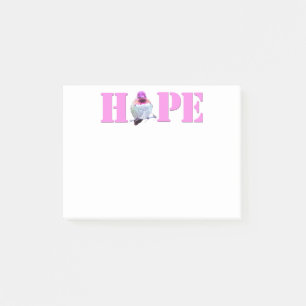 Notas Post-it® Pink HOPE Hummingbird Photo 4x3 Notes
