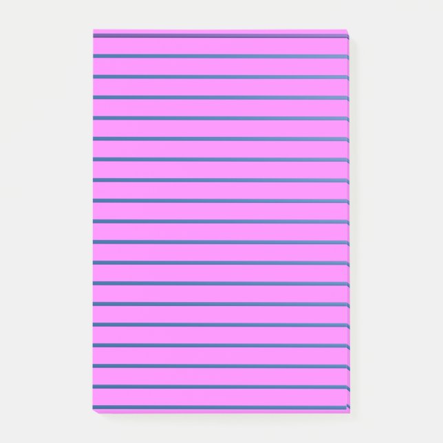 Notas Post-it® Pink Lining (Anverso)