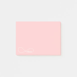 Notas Post-it® Pink Love Infinity PostIt Notes