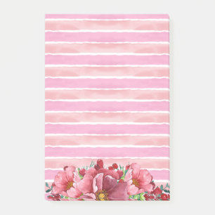 Notas Post-it® Pink Peony