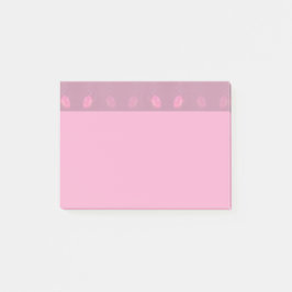 Notas Post-it® Pink Roses Pattern Header