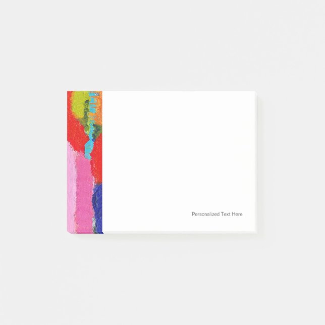 Notas Post-it® Pintura abstracta fantástica de Kris Taylor (Anverso)