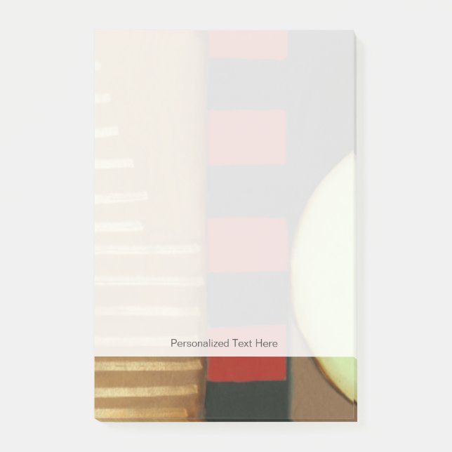 Notas Post-it® Pintura artesonada estilo contemporáneo del desván (Anverso)