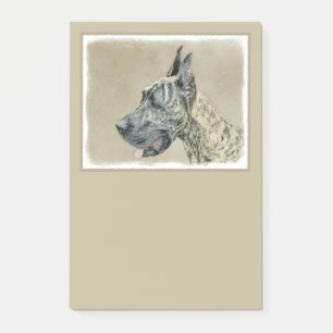 Notas Post-it® Pintura de gran dano (Brindle) - Arte original del